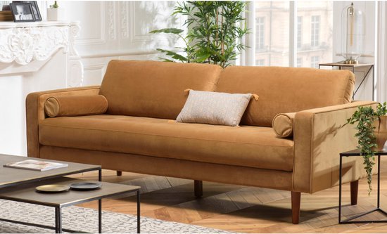 icon Kota Zitzak Bank, Donkergrijs, Fluwelen Stof, Bankstel 2 Zits, Zitzak Volwassen met Vulling Inbegrepen, Sofa, Couch, Woonkamer, Woonkamermeubilair