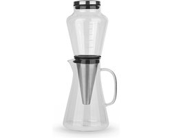 BEEM Cold Drip Koffiezetapparaat – 500ML – Cold Brew – ijskoffiemaker – cold drip coffe maker – duurzame uitneembare filter