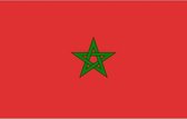 Marokkaanse vlag - groot- Goede kwaliteit vlaggen - Marokko - 90x150cm - nationale vlag