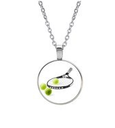 Ketting Glas - Tennis