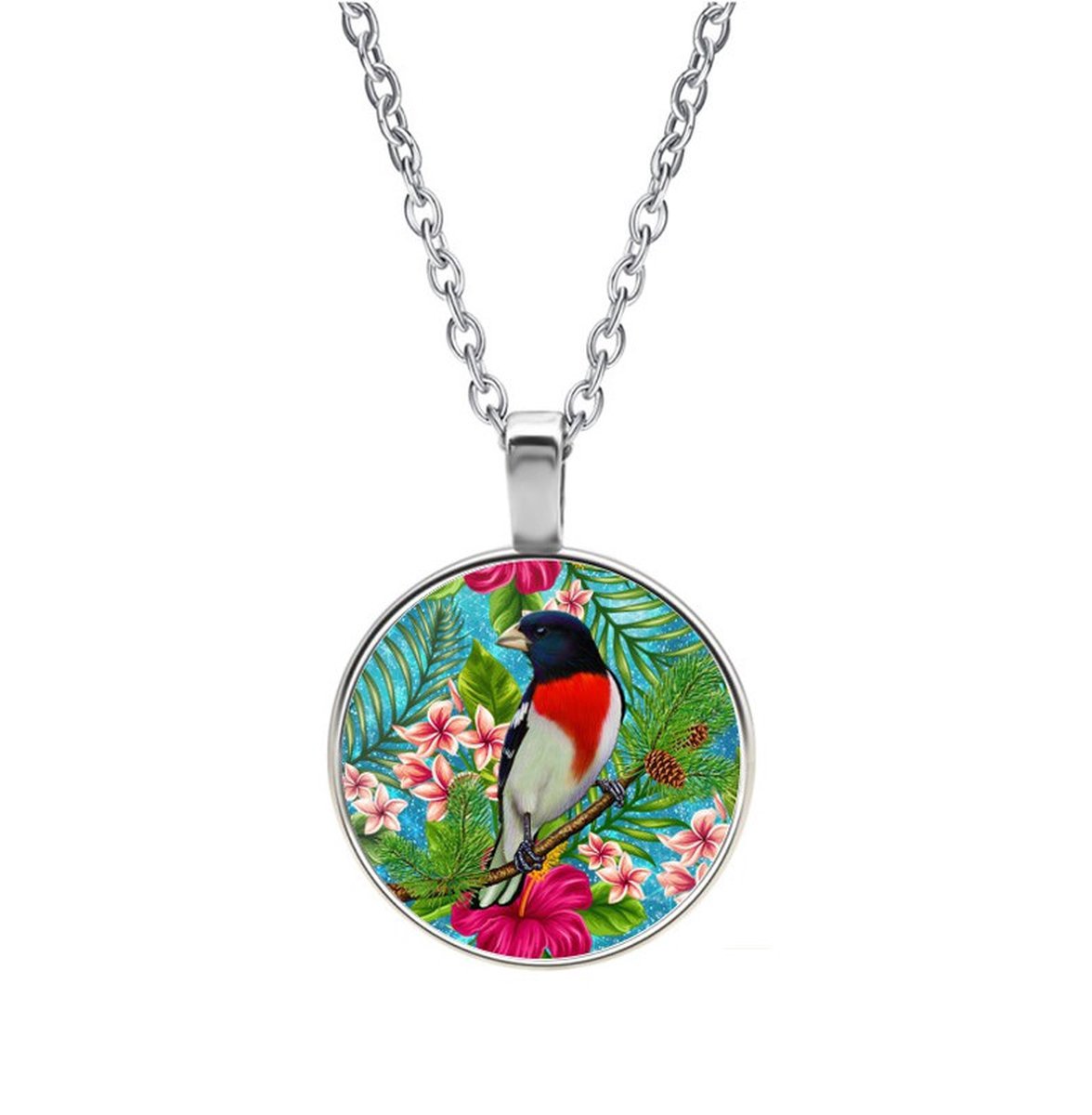 Ketting Glas - Vogel