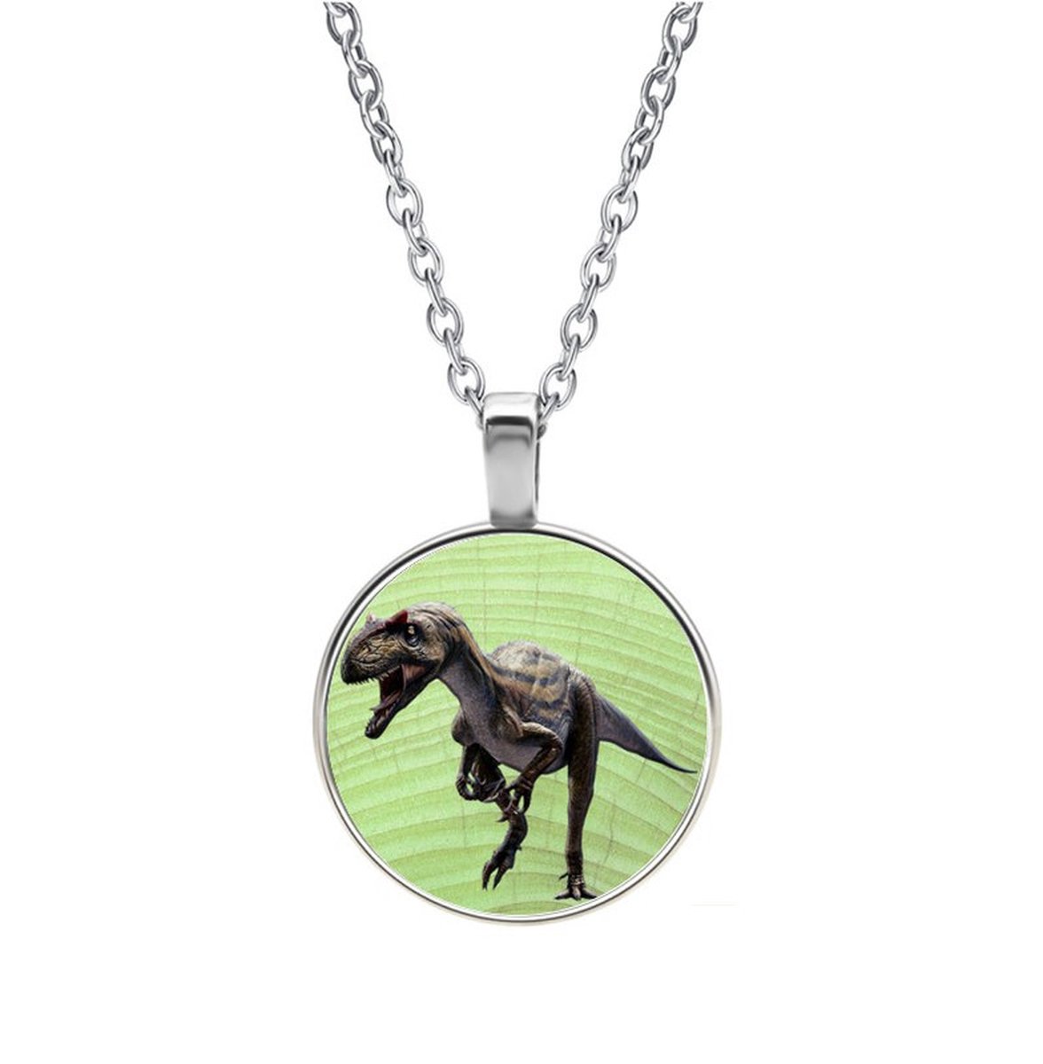Ketting Glas - Dinosaurus