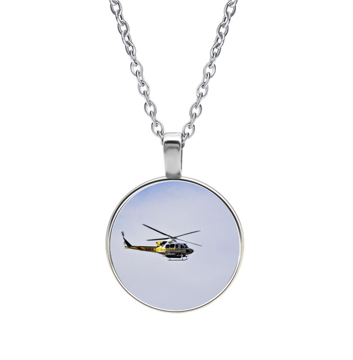 Ketting Glas - Helicopter