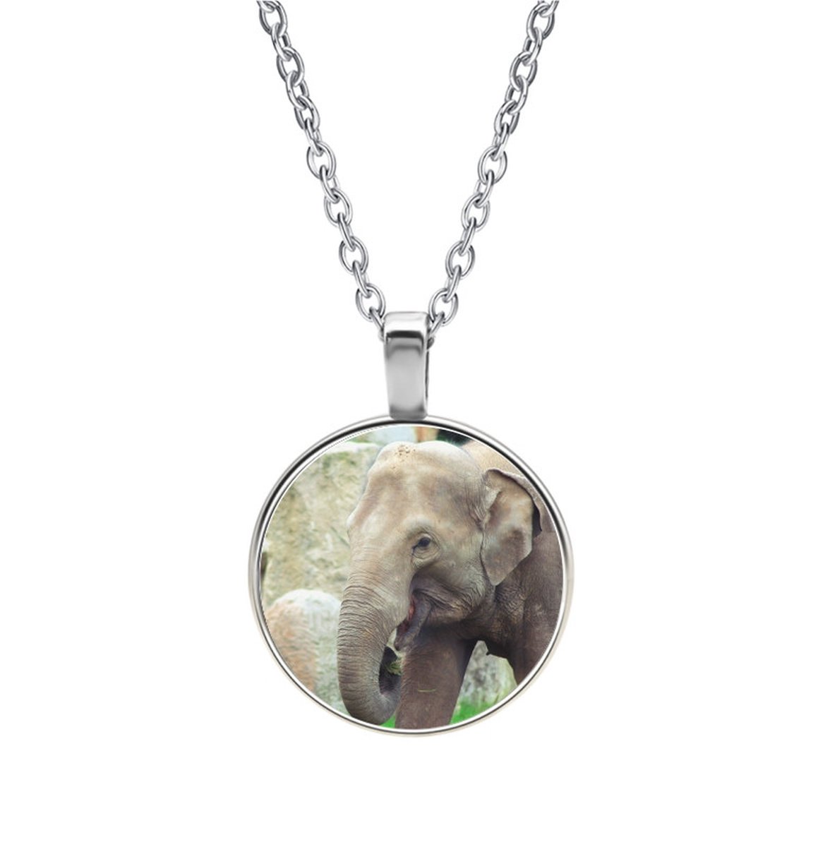 Ketting Glas - Olifant