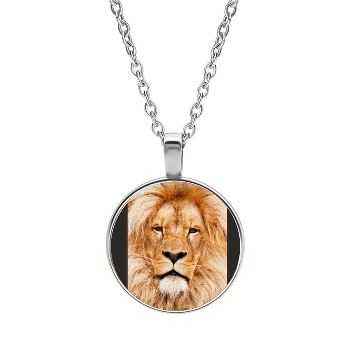 Ketting Glas - Leeuw