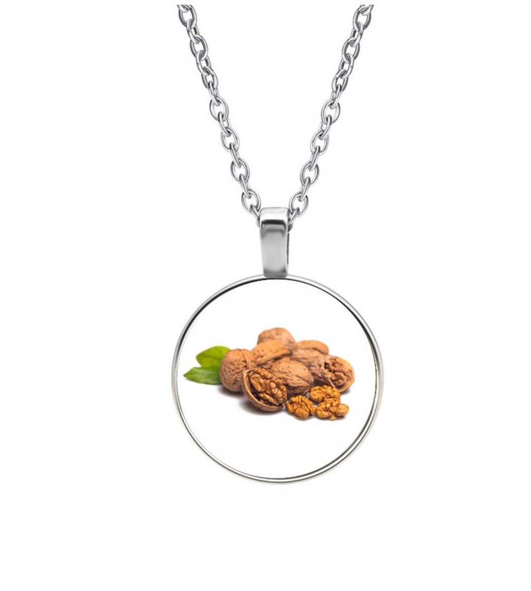 Ketting Glas - Walnoten