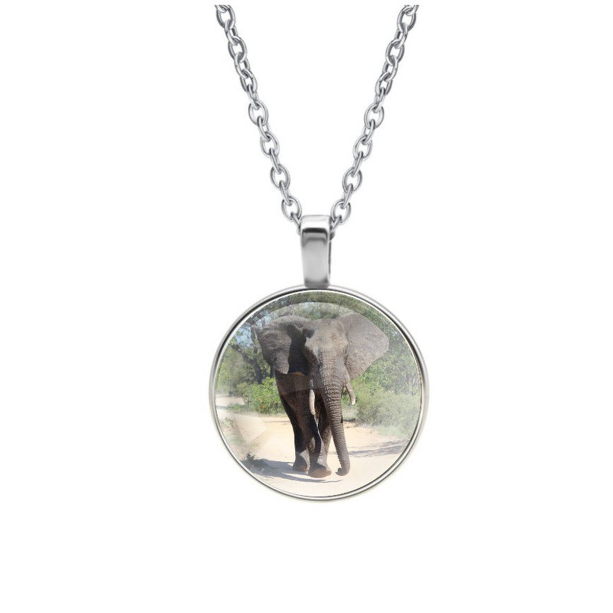 Ketting Glas - Olifant