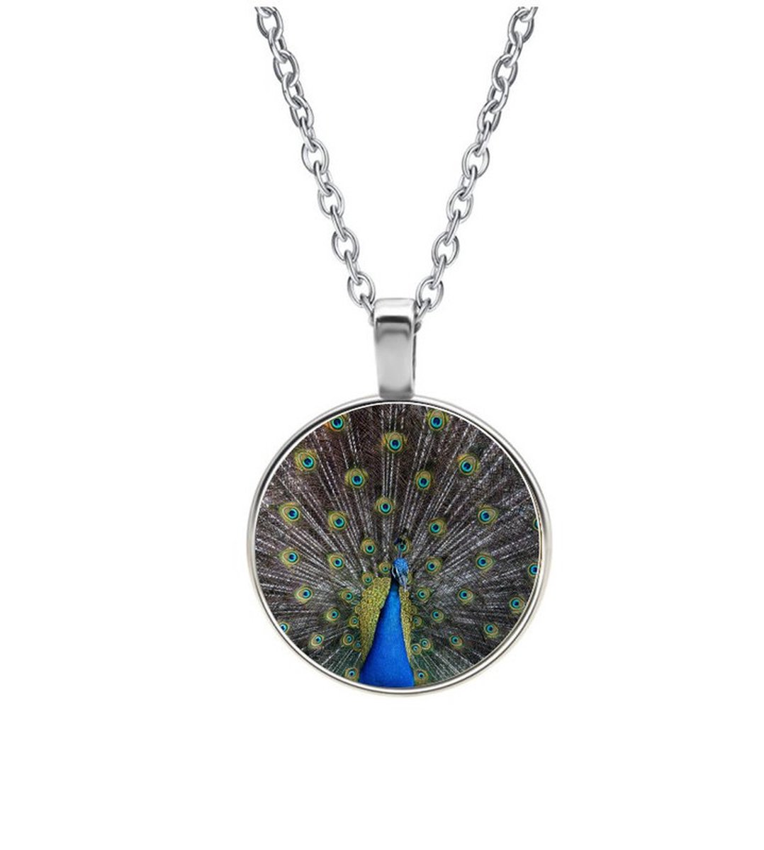 Ketting Glas - Pauw