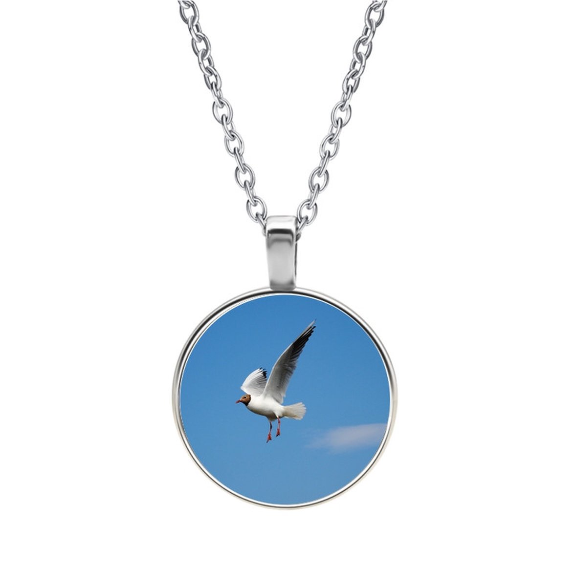 Ketting Glas - Meeuw