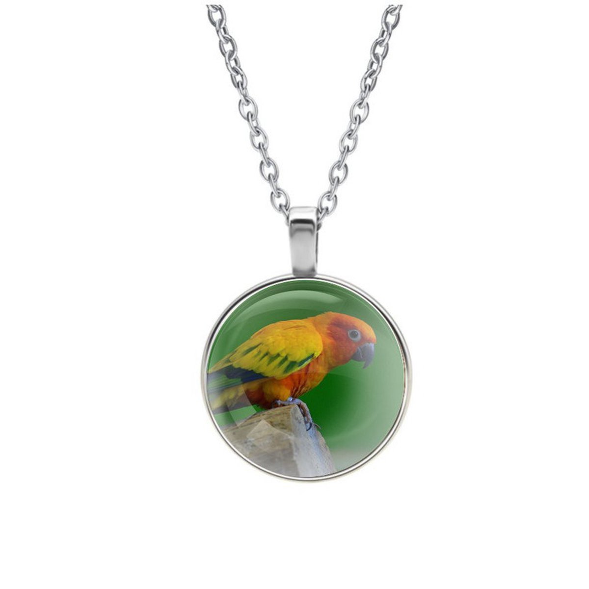 Ketting Glas - Vogel