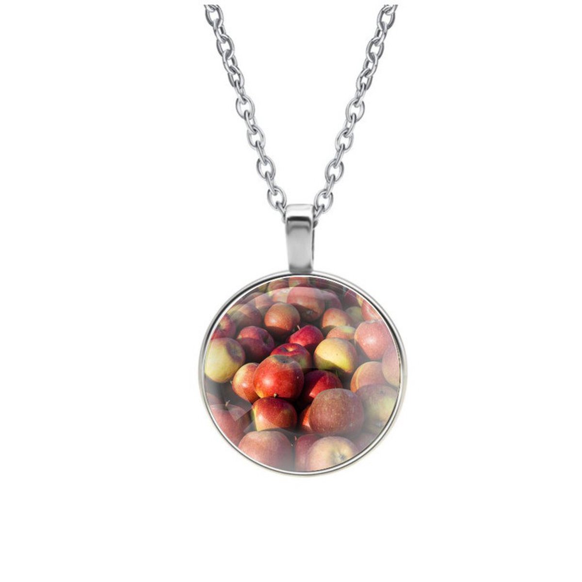 Ketting Glas - Appels