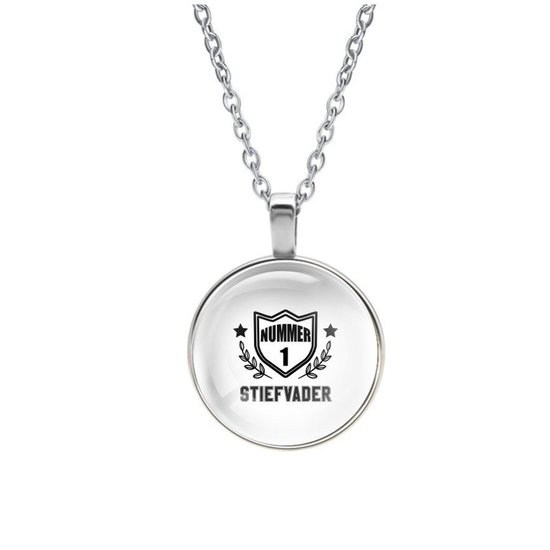 Glas à collier - Beau-père numéro 1