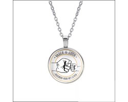 Ketting Glas - Vader & Zoon