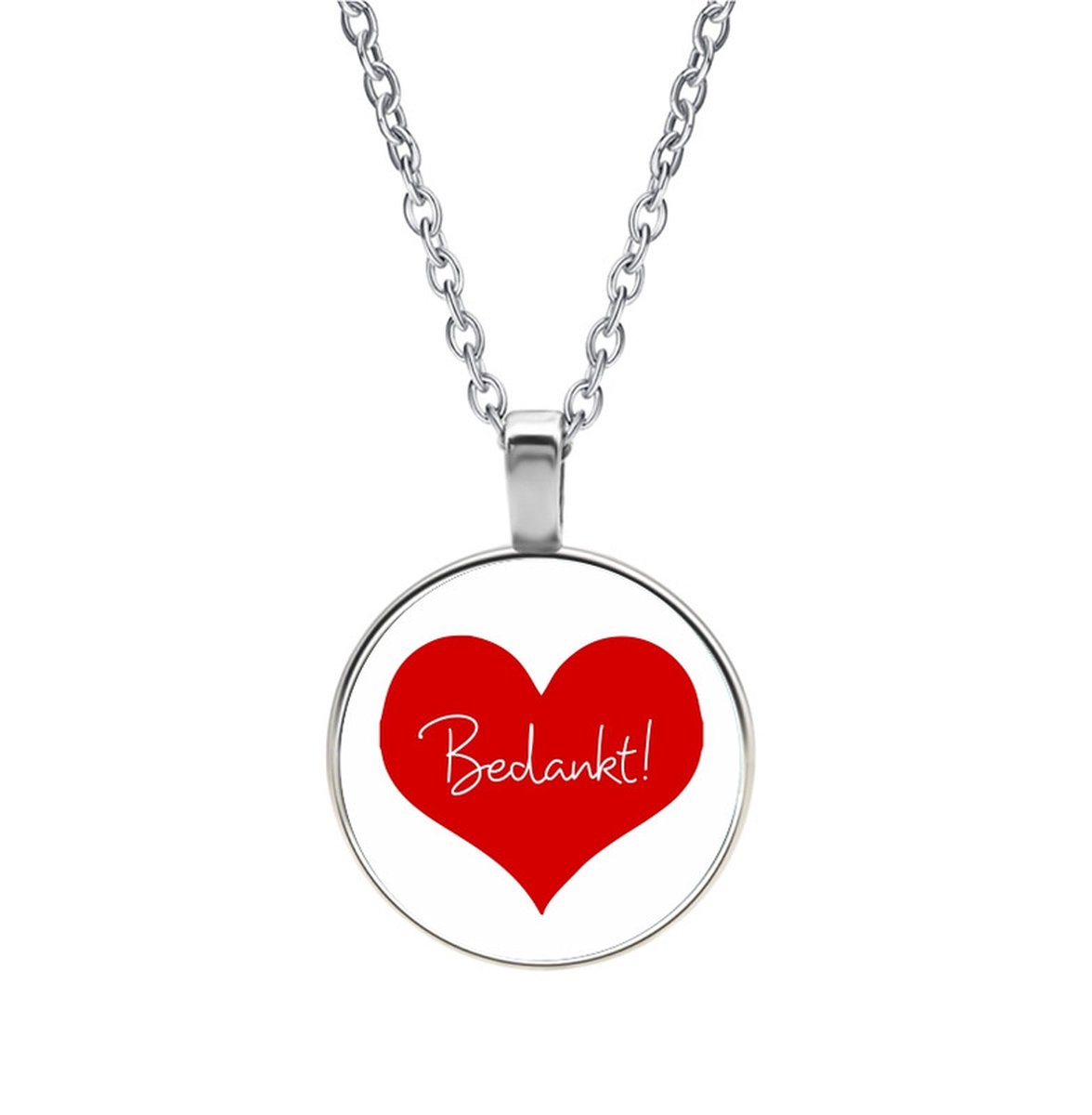 Ketting Glas - Bedankt
