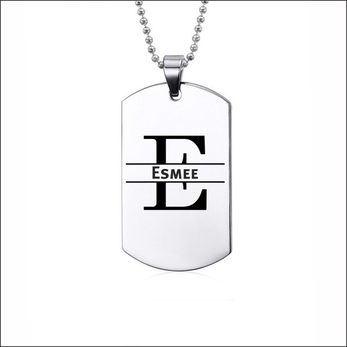 Ketting RVS Met Naam -  Esmee