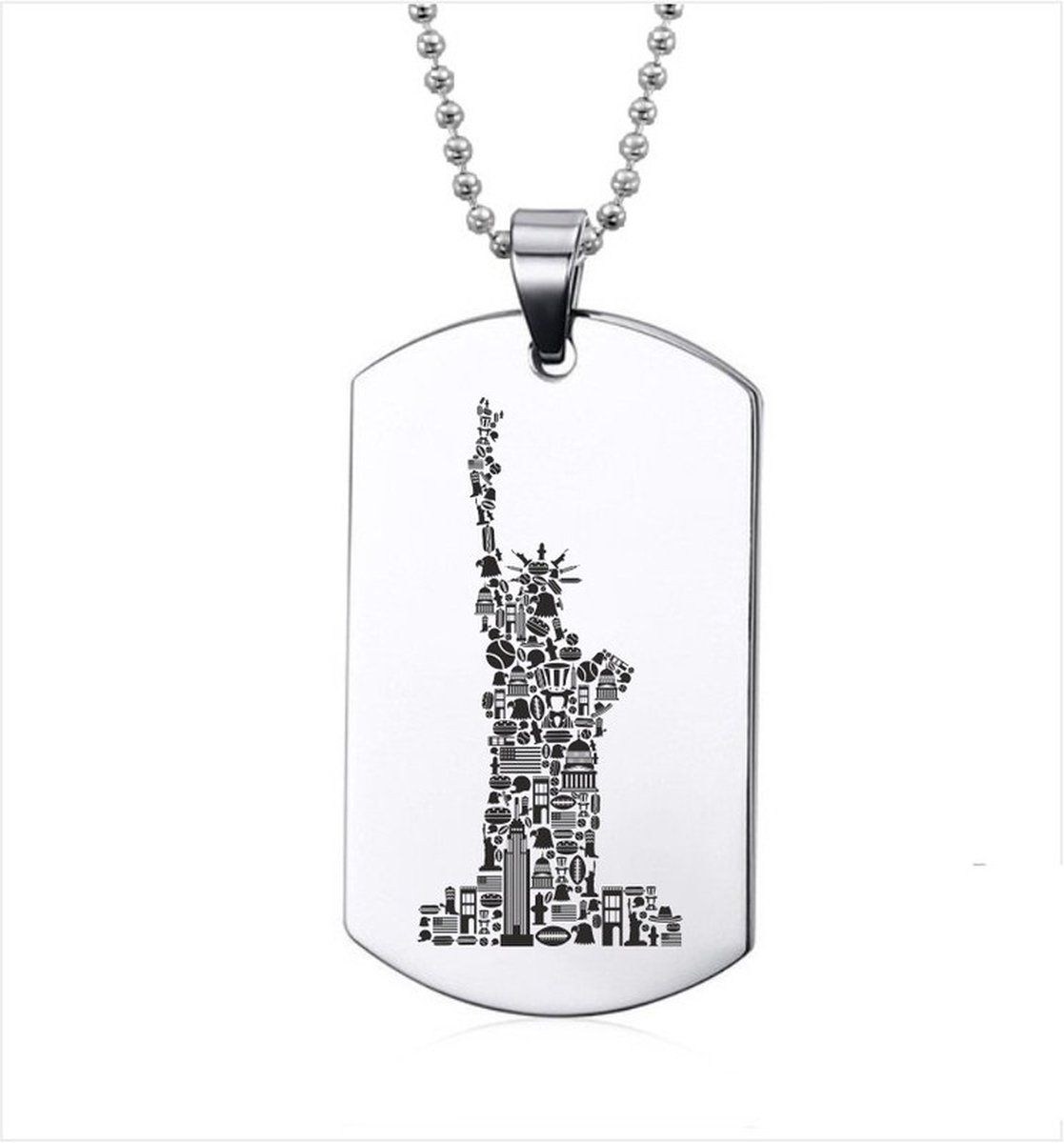 Ketting RVS - Vrijheidsbeeld