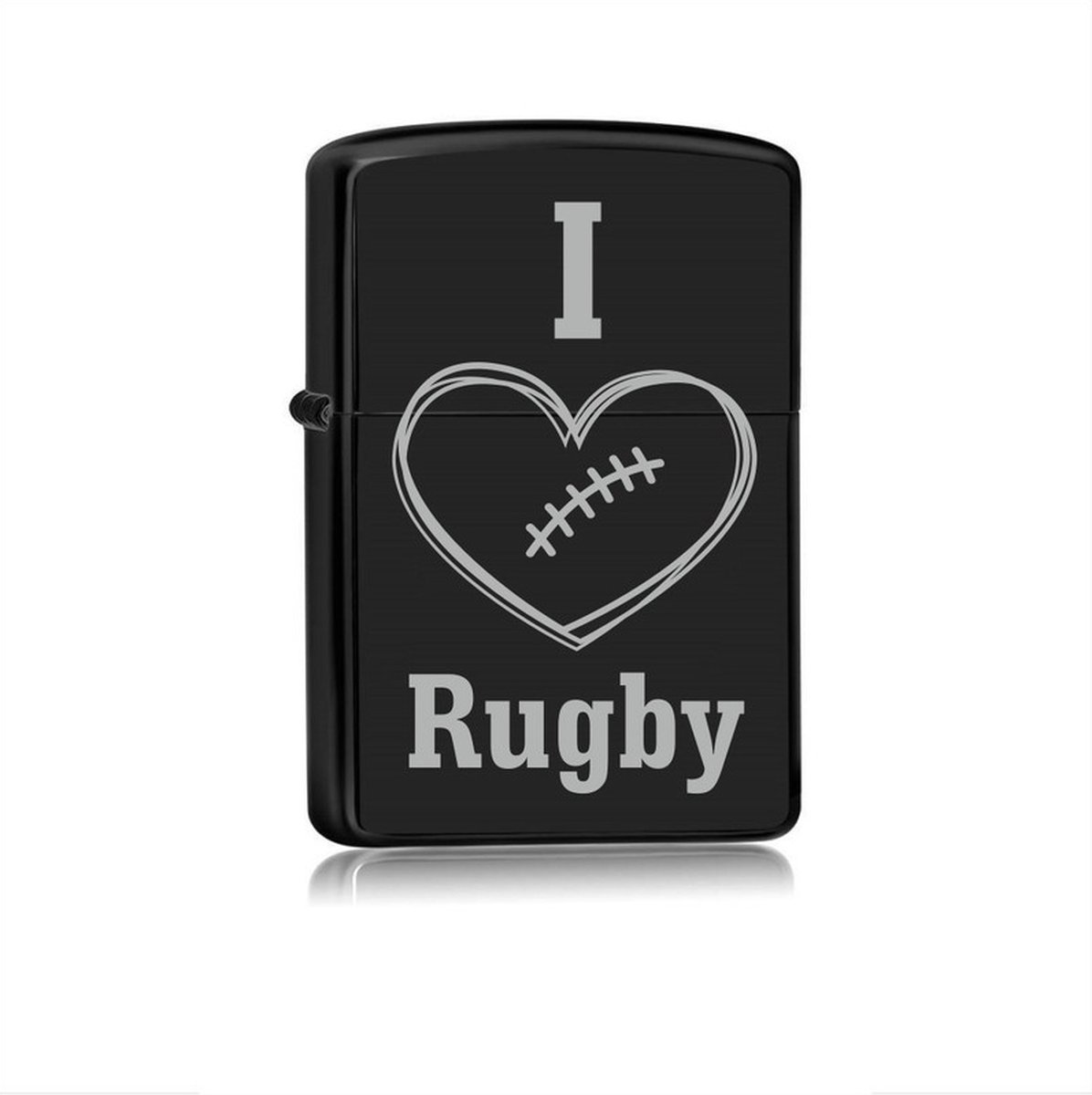 Goedkoopste Aansteker Zwart - I Love Rugby