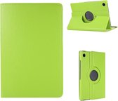 Hoes Geschikt voor Samsung Galaxy Tab A8 hoes – Hoes Geschikt voor Samsung Galaxy Tab A8 (2021 / 2022) hoes – 360° draaibaar tablethoes – Groen