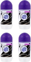 Lady Speed Deo Roller Invisible Dry – Shower Fresh - Voordeelverpakking 4 x 50 ml