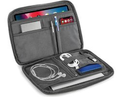 Organiser voor multimedia – tablet hoes - sleeve - voor het opbergen van tablet - gsm - oplaadkabel - oortjes - ideaal geschenk voor tieners - verjaardag tiener - sint cadeau tiener - sinterklaas voor oudere kinderen