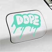 Autocollant pour pare-chocs - Dope - 12,3 X 14,8 - Menthe