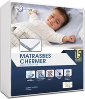 Wonen - Bedden - Matrasbeschermer - Baby Matras - Voor matras 60 x 120 cm - Waterdicht met 4 elastische hoeken - Gecertificeerd OEKO-TEX®