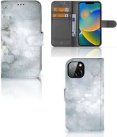 Flip case Geschikt voor iPhone 14 Smartphone Hoesje Painting Grey