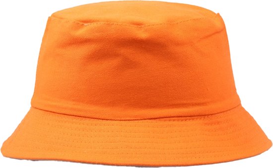 LOUD AND CLEAR® - Hoed - Vissershoedje - Bucket Hat - Heren Dames - Oranje - Zonnehoed - Koningsdag