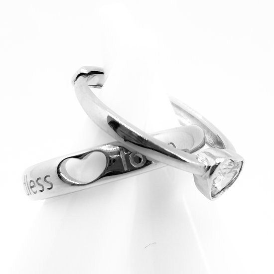 CouplesPicks endless love ring set | belofte ring | 925 zilver ...