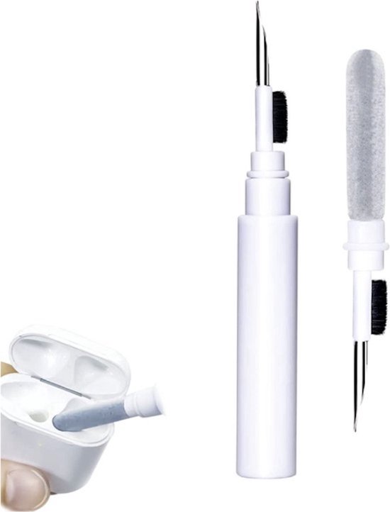 Kit de nettoyage Airpod - Kit de nettoyage 3 en 1 - bouchons d'oreilles -  stylo de