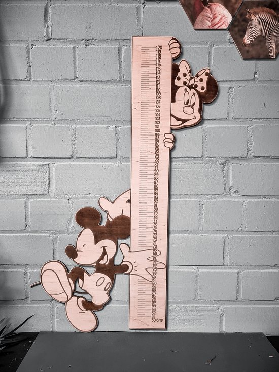 Toise de croissance Mickey & Mini 50 à 120 cm
