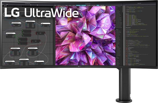 Moniteur incurvé ultra-large QHD de 34 pouces avec USB Type-C™