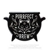 Alchemy - Purrfect Brew Onderzetter - Zwart/Wit