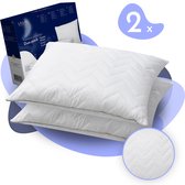 Bol.com LILLA24 luxe hoofdkussens slaapkamer set 2 stuks - 30 dagen proefslapen - Medium stevigheid - wasbaar en afstelbaar kopk... aanbieding