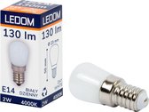 LEDOM - LED lamp E14 - 2 watt - 4000K - 130 lumen - niet dimbaar