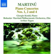 Giorgio Koukl, Bohuslav Martin Philharmonic Orchestra, Arthur Fagen - Martinu: Piano Concertos Nos. 1, 2 And 4 (CD)