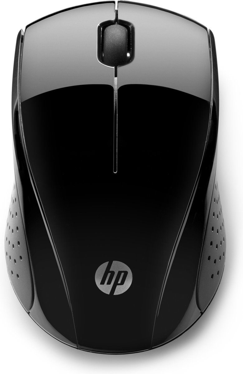 HP 220 muis Ambidextrous RF Draadloos Zwart LED 1600 DPI