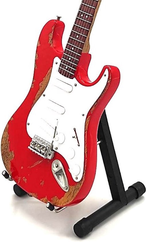 Mannelijkheid tempo Beschuldiging Miniatuur LTD 63 Fender Stratocaster gitaar | bol.com