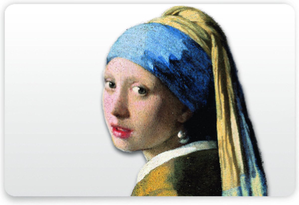MTDay Art placemat-Vermeer Meisje met de Parel