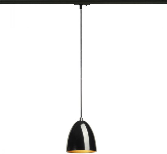 Railhanglamp Para Cone 14 1-fase zwart - 143990
