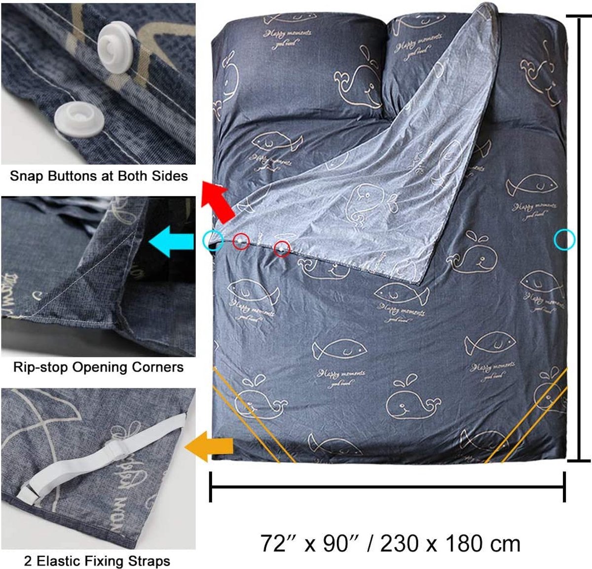 Slaapzak – sleeping bag – camping – tent – warm – duurzaam luxe slaapzak