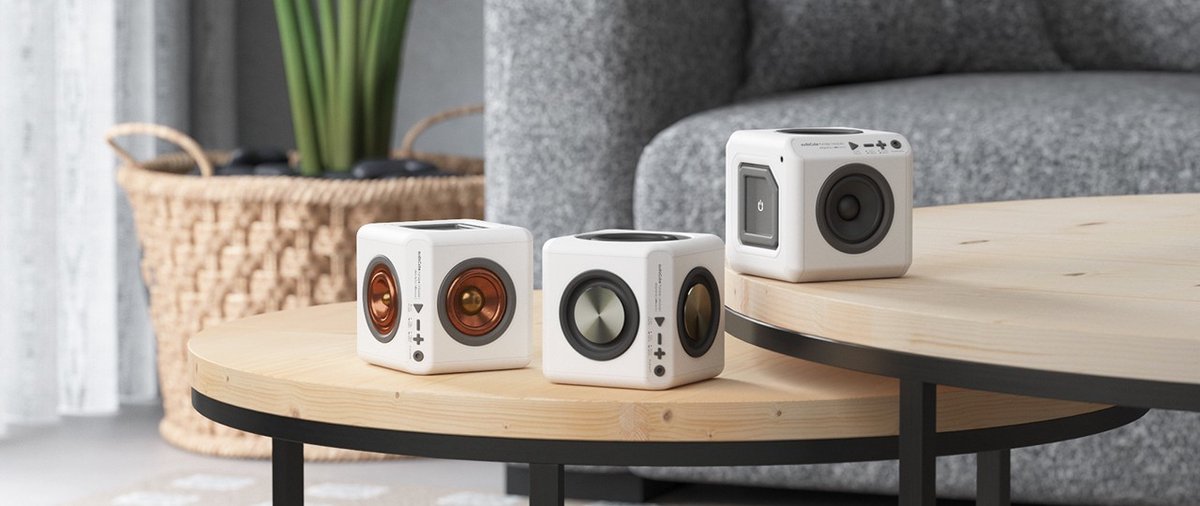 audioCube Portable Modular USB-C; WHITE