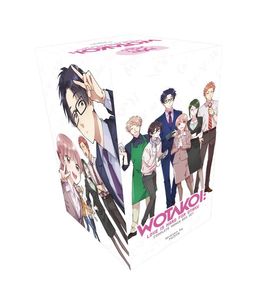 Wotakoi Box Set- Wotakoi: Love Is Hard for Otaku Complete Manga Box Set