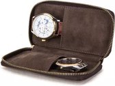 Luxury Goods By JB® Luxe Horlogebox 2 Stuks – Horlogedoos – Horloge Etui Leer - Horloge Houder Sieradendoos – Horloge Opbergdoos Heren