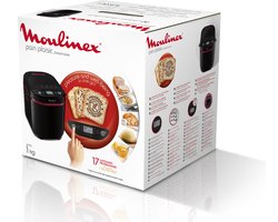 Moulinex OW2208 - broodbakmachine - Zwart - 650W