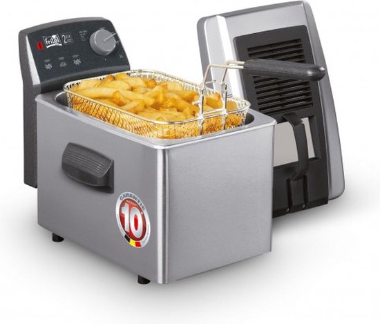 FRITEL Turbo SF 4170 - Friteuse / Frietketel - Kijkvenster - Dubbel Verwarmingselement - 2 tot 4 Personen