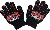 Handschoenen Miraculous Ladybug - meisjes - zwart - one size (+/- 3-6 jaar)