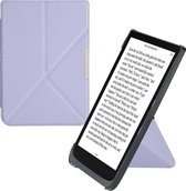 kwmobile case geschikt voor Pocketbook InkPad 3 / 3 Pro / Color - Met standaard - E reader cover van kunstleer - In lavendel