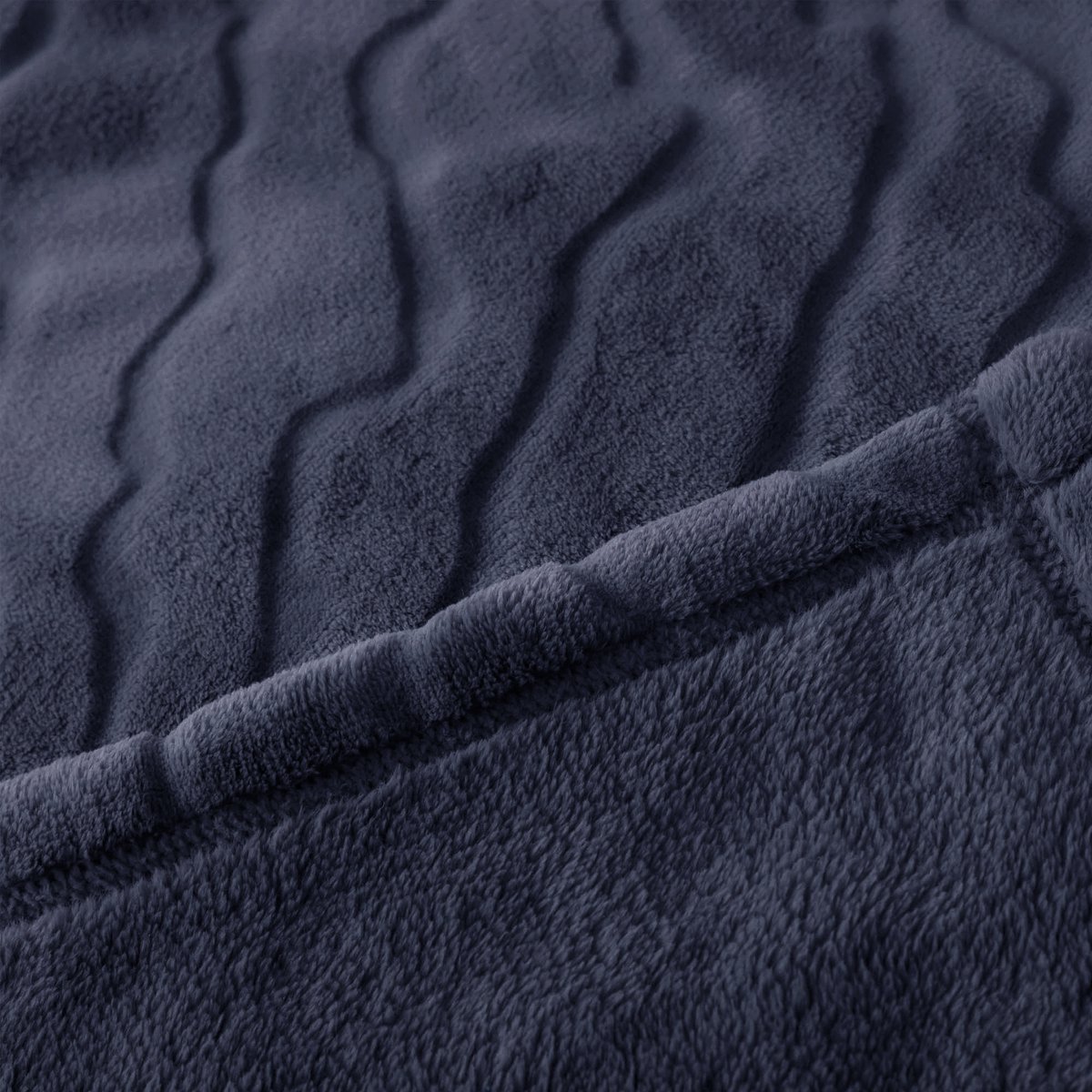 Cozy Bliss Luxury Milky Pluche Plaid - Marine blauw