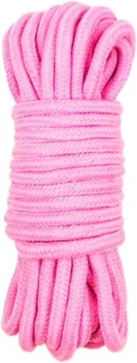 Goedkoopste BDSM Bondage Touw - 10 meter - Roze - Geschikt Voor Full Body Bondage - Partner Sub Vastbinden